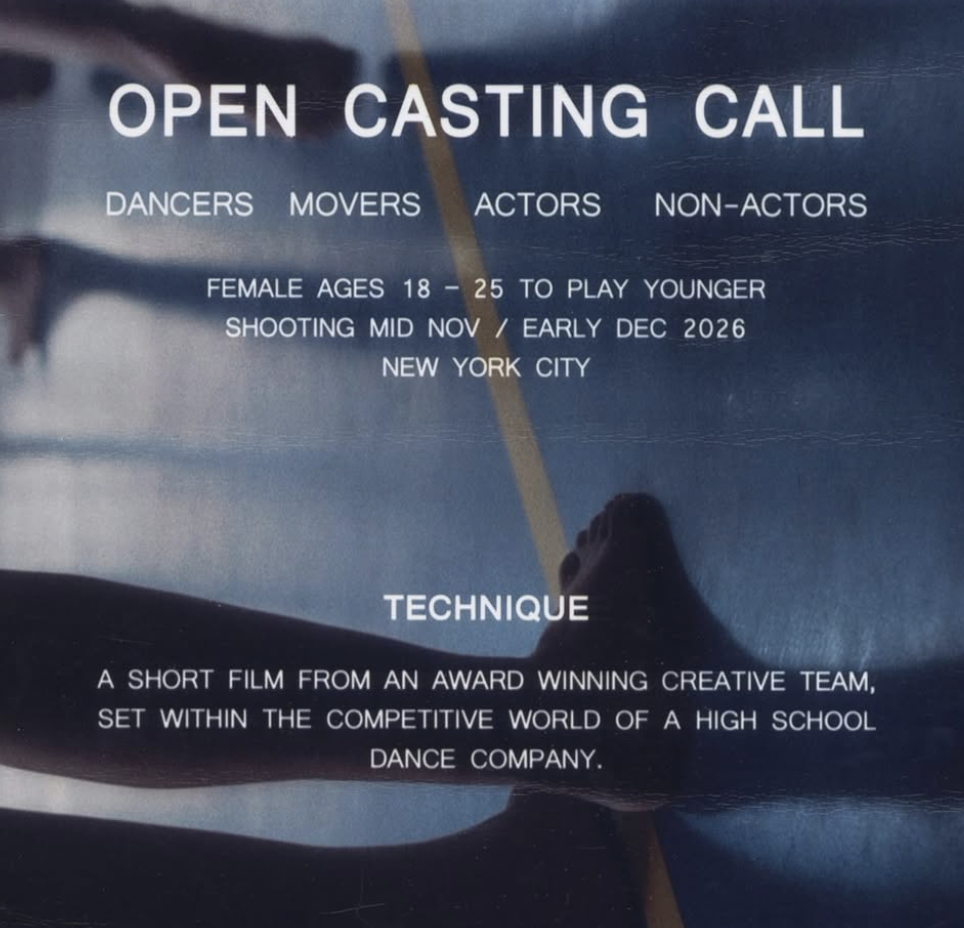 Open Casting Call - Dancers, Movers, Actors, Non-Actors