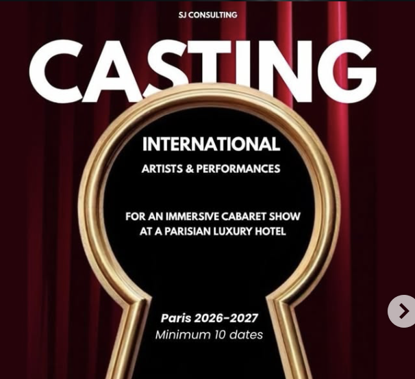 International Artists & Performances for Immersive Cabaret Show