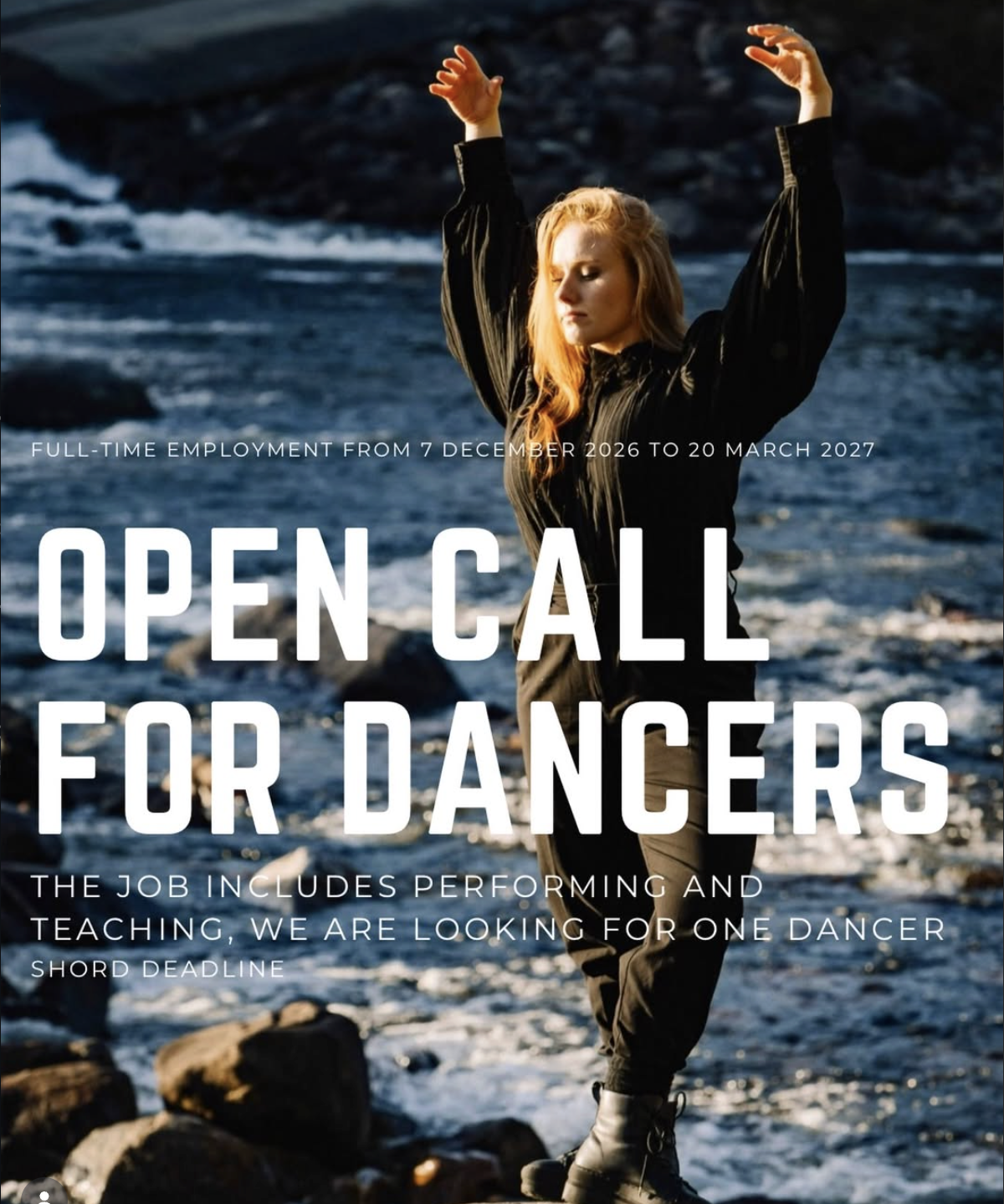Full-time Contemporary Dancer