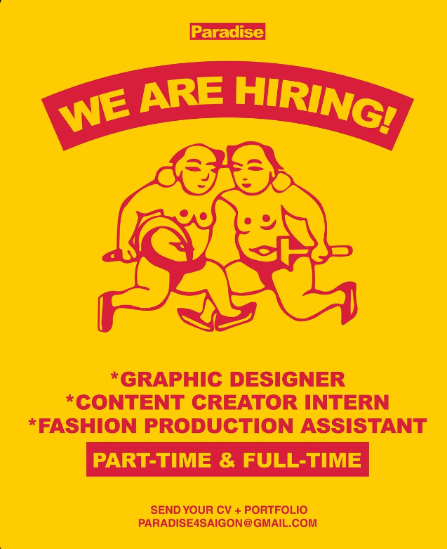 Graphic Designer / Content Creator Intern / Fashion Production Assistant