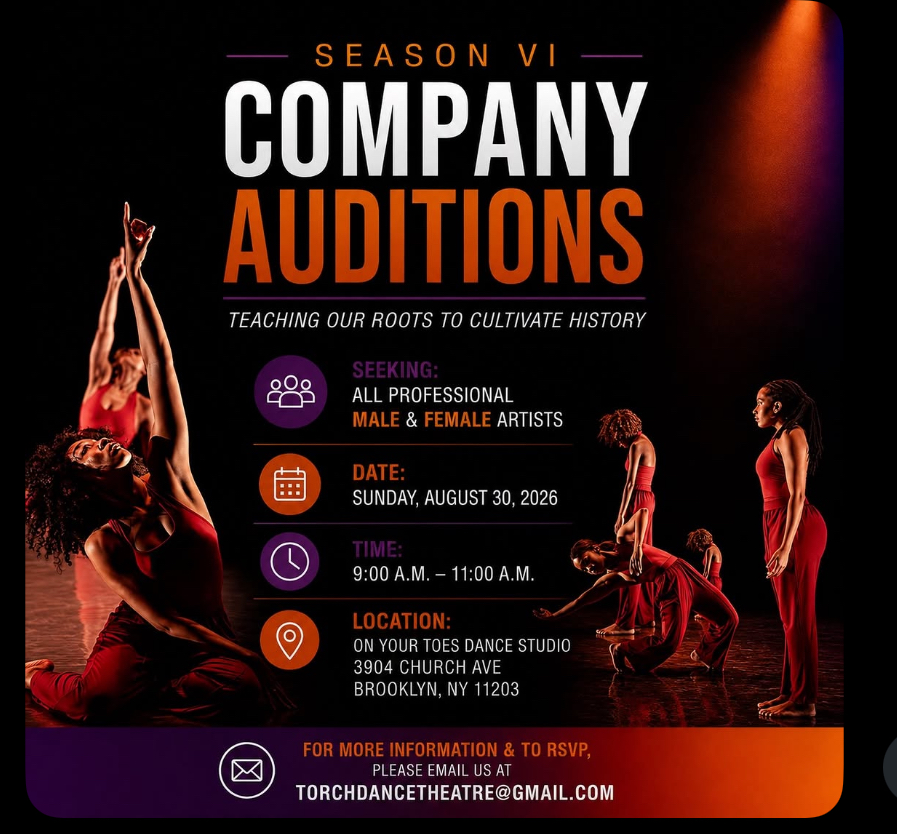 Season VI Company Auditions