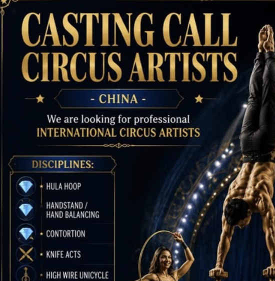 Professional Circus Artists - China